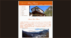 Desktop Screenshot of hoteltrespicos.net